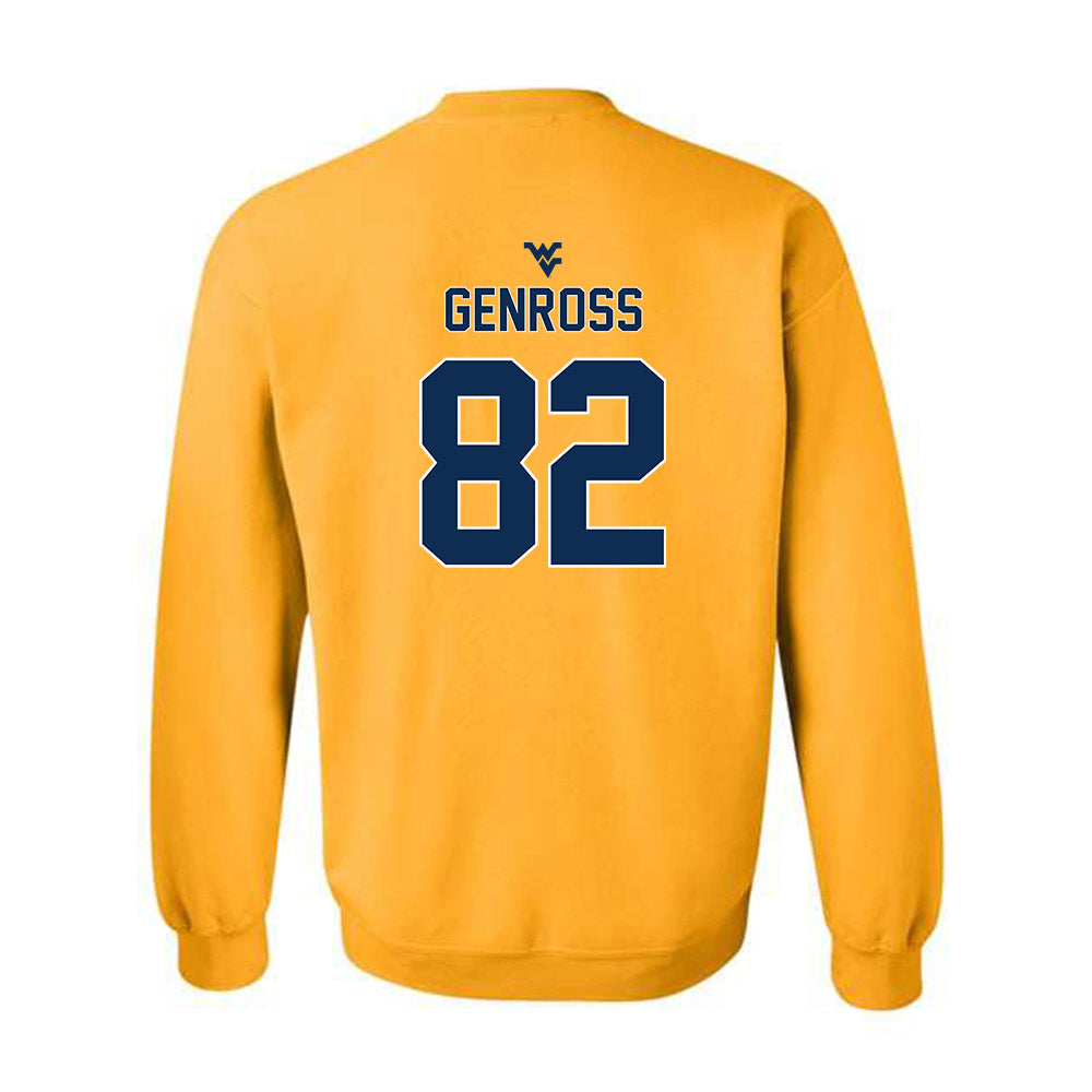 West Virginia - NCAA Football : Greg Genross - Classic Shersey Crewneck Sweatshirt-1