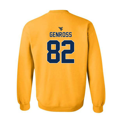 West Virginia - NCAA Football : Greg Genross - Classic Shersey Crewneck Sweatshirt-1