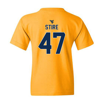 West Virginia - NCAA Football : Aidan Stire - Classic Shersey Youth T-Shirt-1