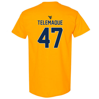 West Virginia - NCAA Football : Wilnerson Telemaque - Classic Shersey T-Shirt-1