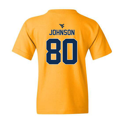 West Virginia - NCAA Football : TJ Johnson - Youth T-Shirt Classic Shersey