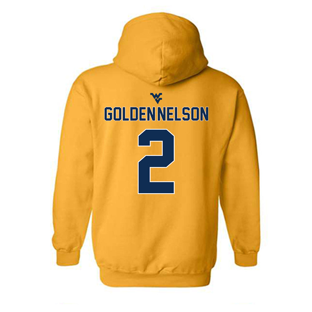 West Virginia - NCAA Football : Devonte Golden-Nelson - Classic Shersey Hooded Sweatshirt-1