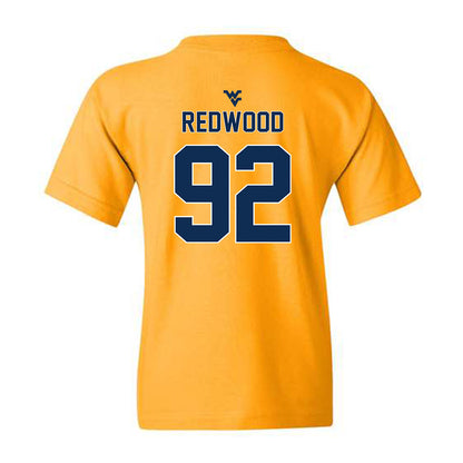 West Virginia - NCAA Football : Asani Redwood - Youth T-Shirt Classic Shersey