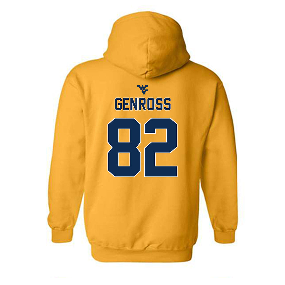 West Virginia - NCAA Football : Gregory Genross - Classic Shersey Hooded Sweatshirt-1
