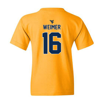 West Virginia - NCAA Football : Jeffrey Weimer - Classic Shersey Youth T-Shirt-1