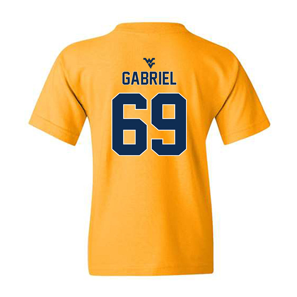 West Virginia - NCAA Football : Nathanael Gabriel - Classic Shersey Youth T-Shirt-1