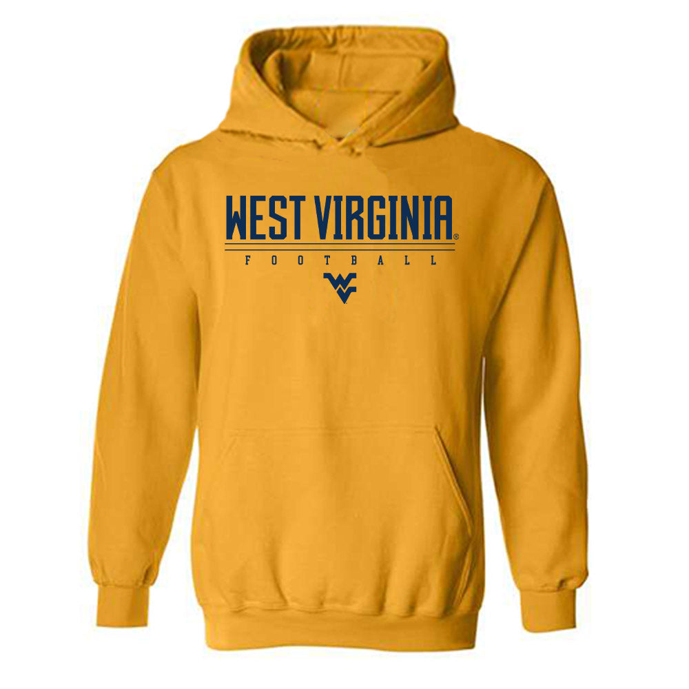 West Virginia - NCAA Football : Jacob Barrick - Classic Shersey Hooded Sweatshirt-0