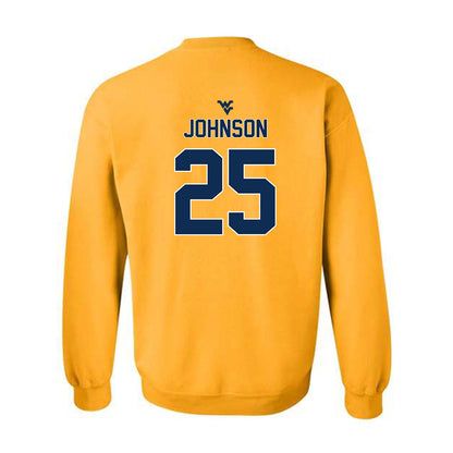 West Virginia - NCAA Women's Basketball : Loghan Johnson - Classic Shersey Crewneck Sweatshirt-1