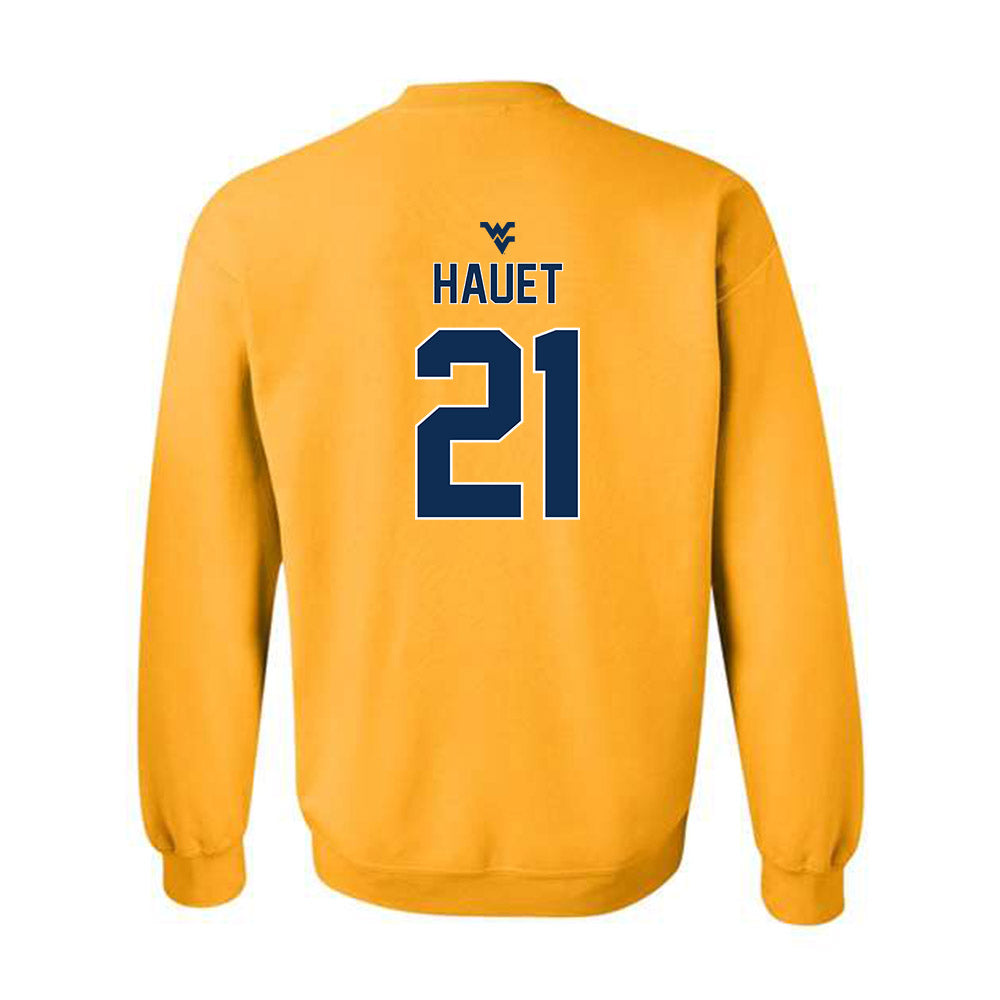 West Virginia - NCAA Men's Basketball : Niyol Hauet - Classic Shersey Crewneck Sweatshirt-1