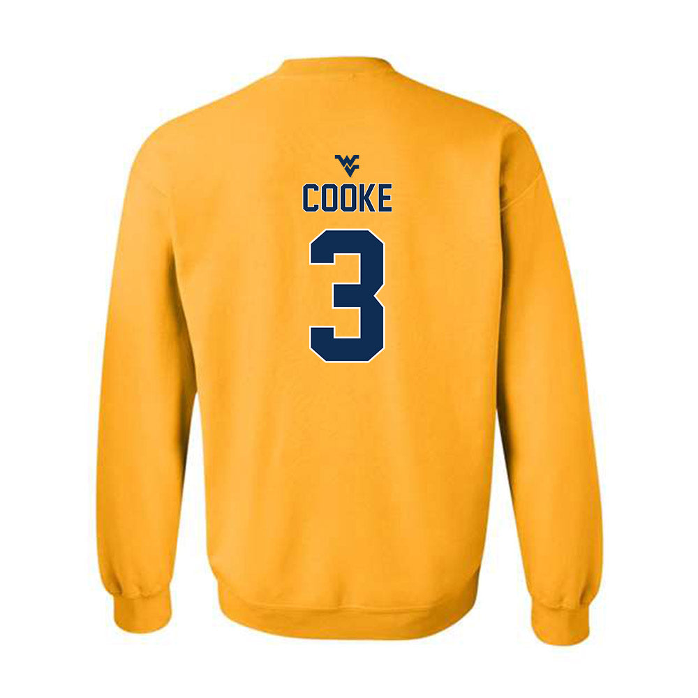 West Virginia - NCAA Women's Basketball : Gia Cooke - Classic Shersey Crewneck Sweatshirt-1