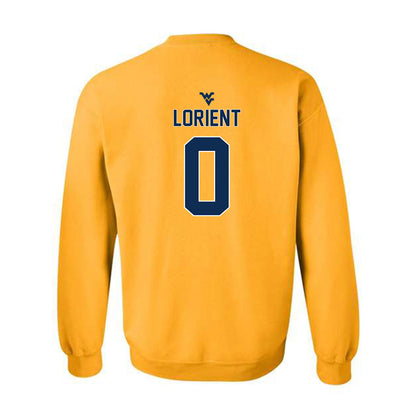 West Virginia - NCAA Men's Basketball : Brenen Lorient - Classic Shersey Crewneck Sweatshirt-1