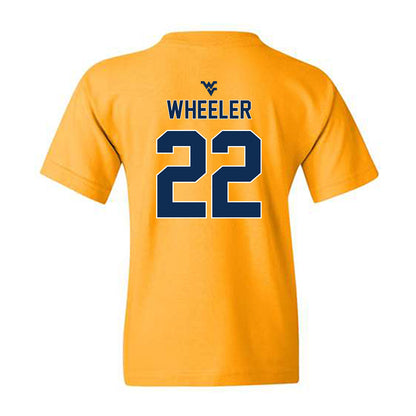 West Virginia - NCAA Women's Basketball : Kierra Wheeler - Classic Shersey Youth T-Shirt-1