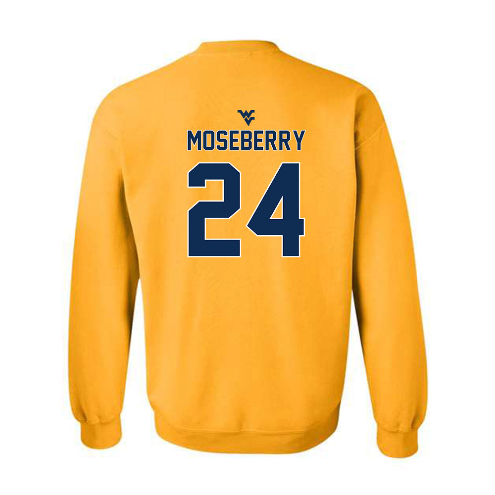 West Virginia - NCAA Women's Basketball : Ashala Moseberry - Classic Shersey Crewneck Sweatshirt-1