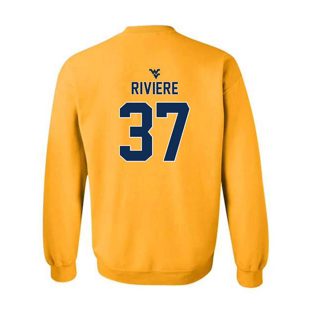 West Virginia - NCAA Women's Basketball : Celia Riviere - Classic Shersey Crewneck Sweatshirt-1