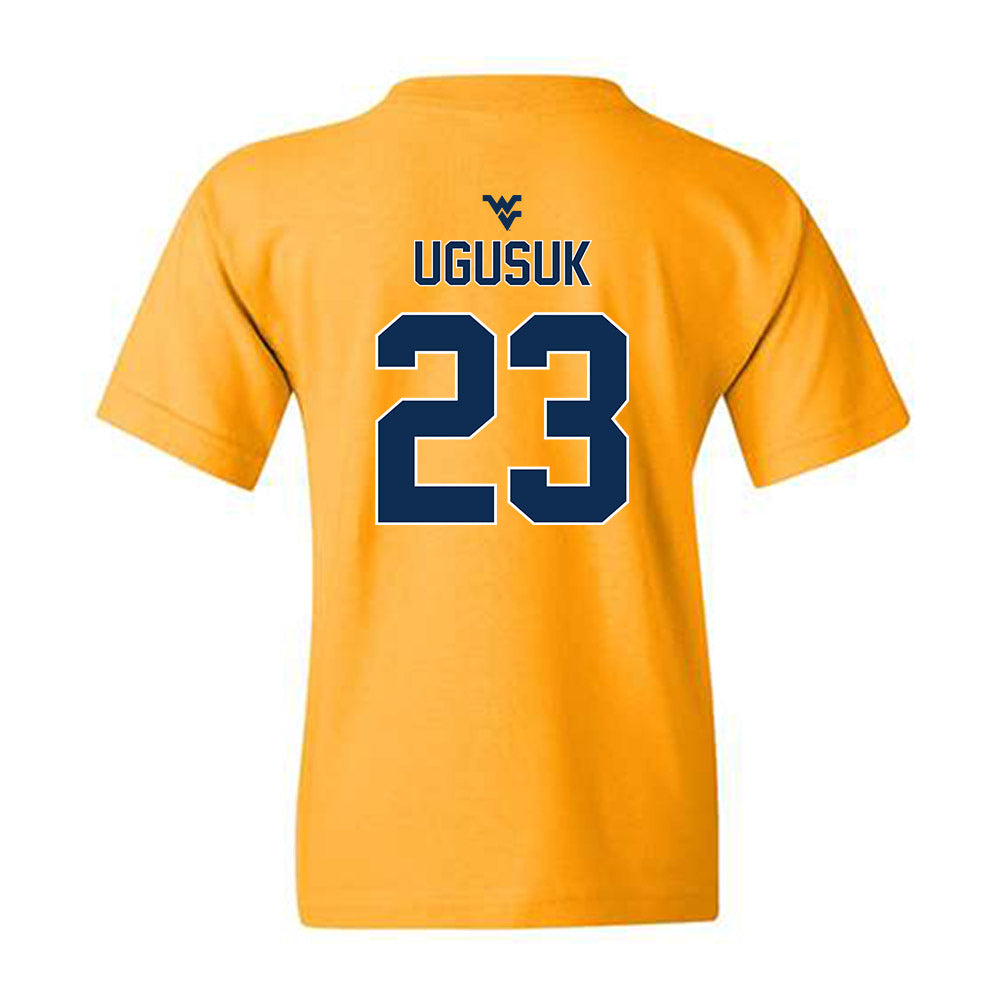 West Virginia - NCAA Men's Basketball : Morris Ugusuk - Classic Shersey Youth T-Shirt-1