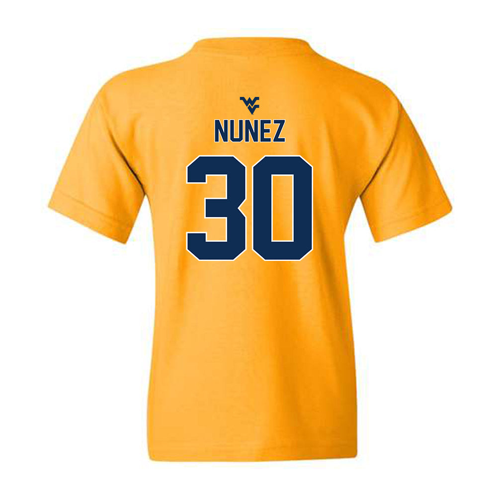 West Virginia - NCAA Men's Soccer : Lorenzo Nunez - Classic Shersey Youth T-Shirt