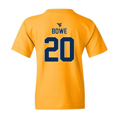 West Virginia - NCAA Men's Soccer : Thomas Bowe - Classic Shersey Youth T-Shirt-1