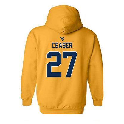 West Virginia - NCAA Women's Soccer : Isabel Ceaser - Classic Shersey Hooded Sweatshirt-1