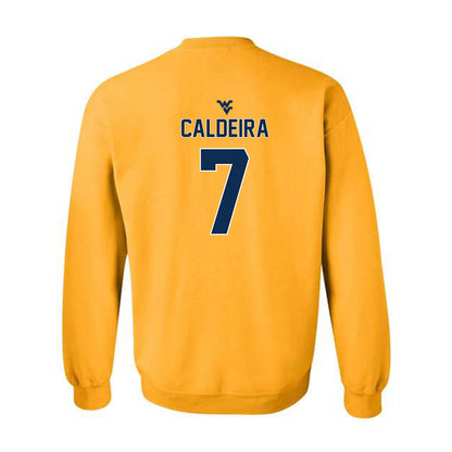 West Virginia - NCAA Men's Soccer : Marcus Caldeira - Classic Shersey Crewneck Sweatshirt-1