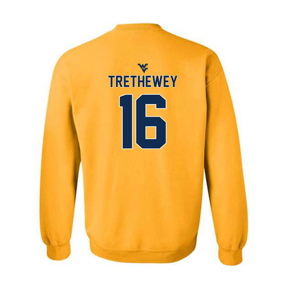 West Virginia - NCAA Men's Soccer : Max Trethewey - Classic Shersey Crewneck Sweatshirt