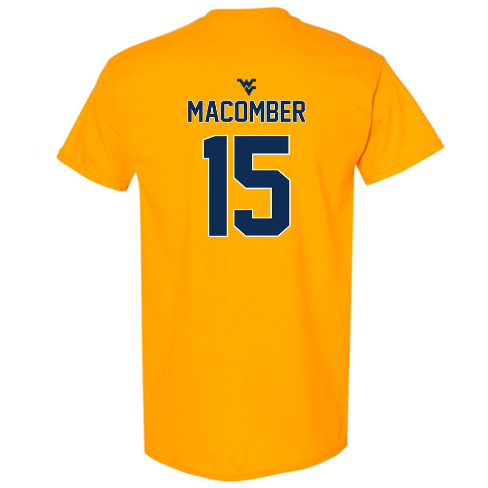 West Virginia - NCAA Men's Soccer : Brayden Macomber - Classic Shersey T-Shirt-1