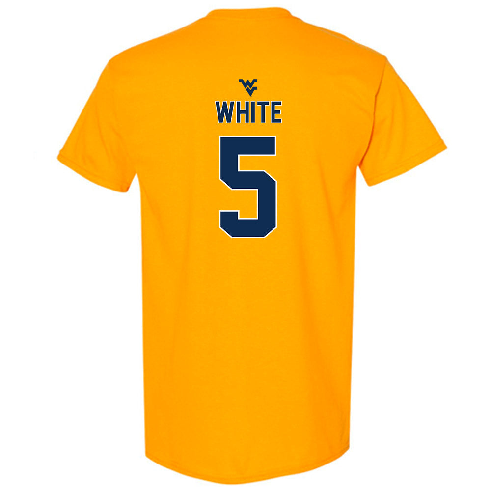 West Virginia - NCAA Women's Soccer : Taylor White - Classic Shersey T-Shirt