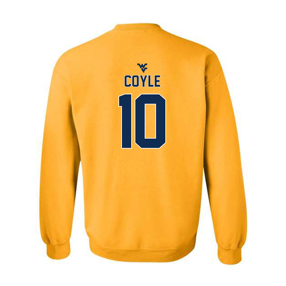 West Virginia - NCAA Women's Volleyball : Quincey Coyle - Classic Shersey Crewneck Sweatshirt-1