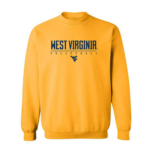 West Virginia - NCAA Women's Volleyball : Kristen McBride - Crewneck Sweatshirt Classic Shersey