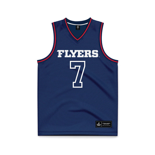 Dayton - NCAA Men's Basketball : Keonte Jones - Navy Basketball Jersey-0