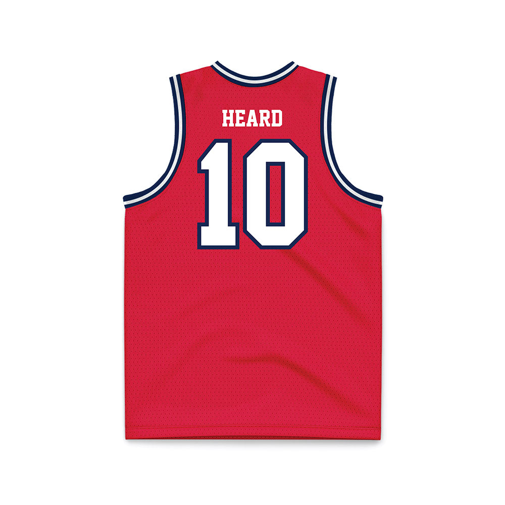 Dayton - NCAA Men's Basketball : Bryce Heard - Red Basketball Jersey-1