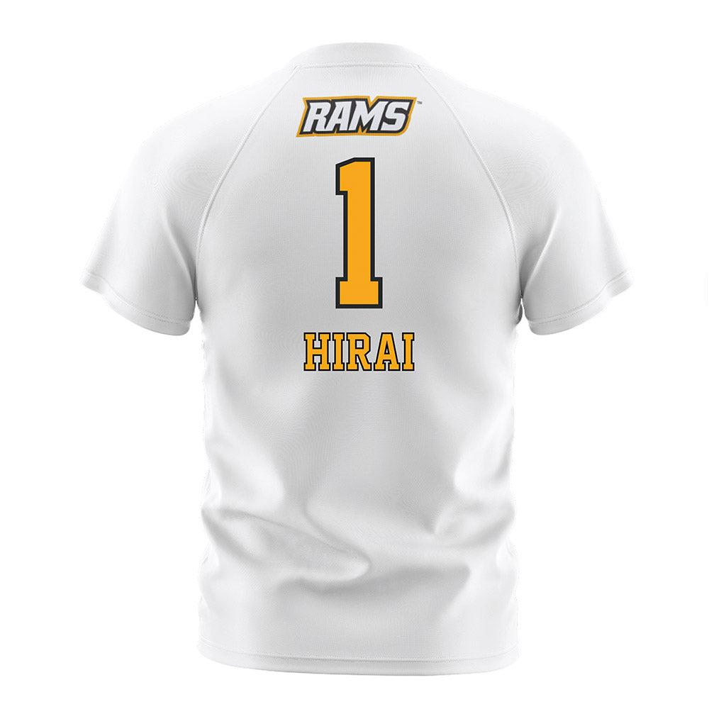 VCU - NCAA Men's Soccer : Ittetsu Hirai - White Soccer Jersey-1
