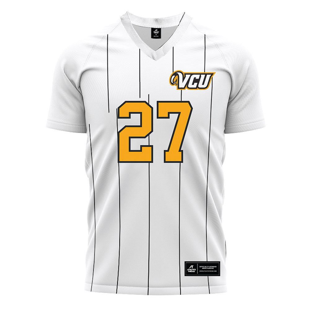 VCU - NCAA Men's Soccer : Scott McLeod - White Soccer Jersey