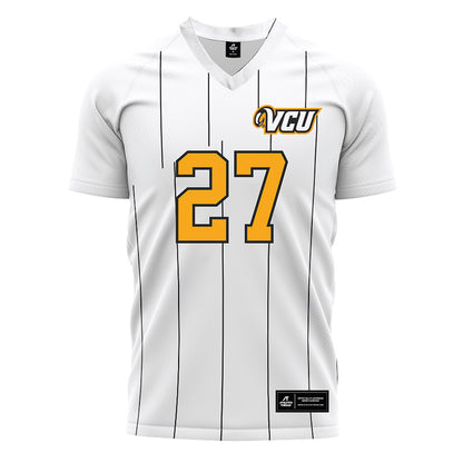 VCU - NCAA Men's Soccer : Scott McLeod - White Soccer Jersey