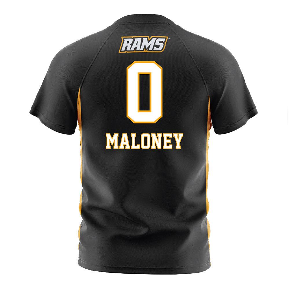 VCU - NCAA Men's Soccer : Trevor Maloney - Black Soccer Jersey-1