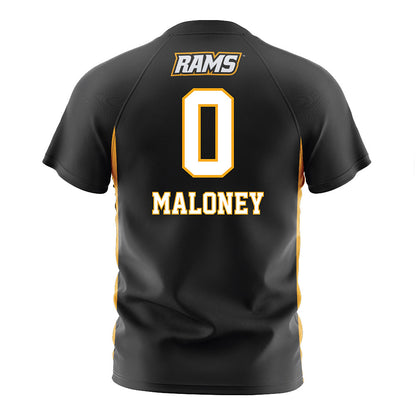 VCU - NCAA Men's Soccer : Trevor Maloney - Black Soccer Jersey-1