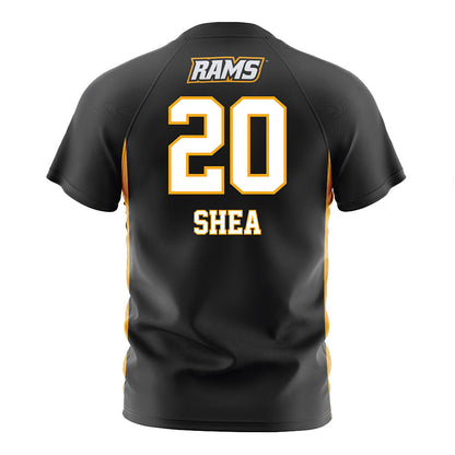 VCU - NCAA Men's Soccer : Emmett Shea - Black Soccer Jersey-1