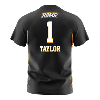 VCU - NCAA Men's Soccer : Cory Taylor - Black Soccer Jersey-1