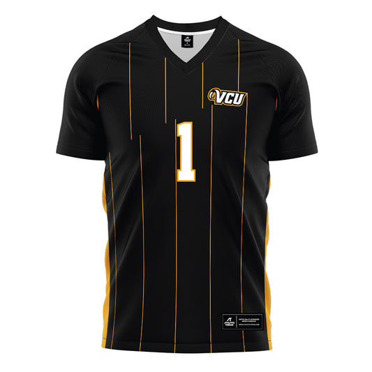 VCU - NCAA Men's Soccer : Cory Taylor - Black Soccer Jersey-0