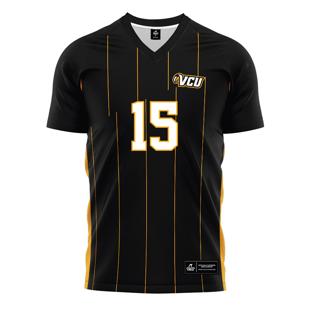 VCU - NCAA Men's Soccer : Kishin Togashi - Black Soccer Jersey-0