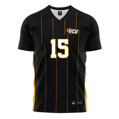 VCU - NCAA Men's Soccer : Kishin Togashi - Black Soccer Jersey-0