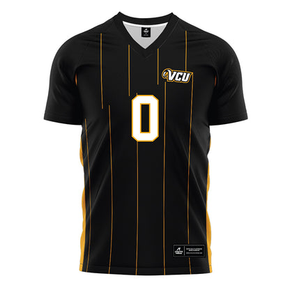 VCU - NCAA Men's Soccer : Trevor Maloney - Black Soccer Jersey-0