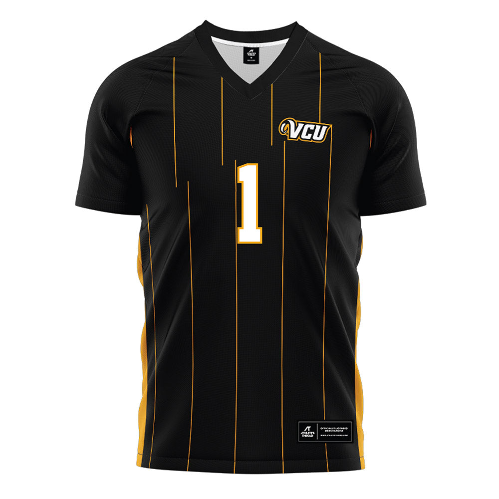 VCU - NCAA Men's Soccer : Ittetsu Hirai - Black Soccer Jersey-0