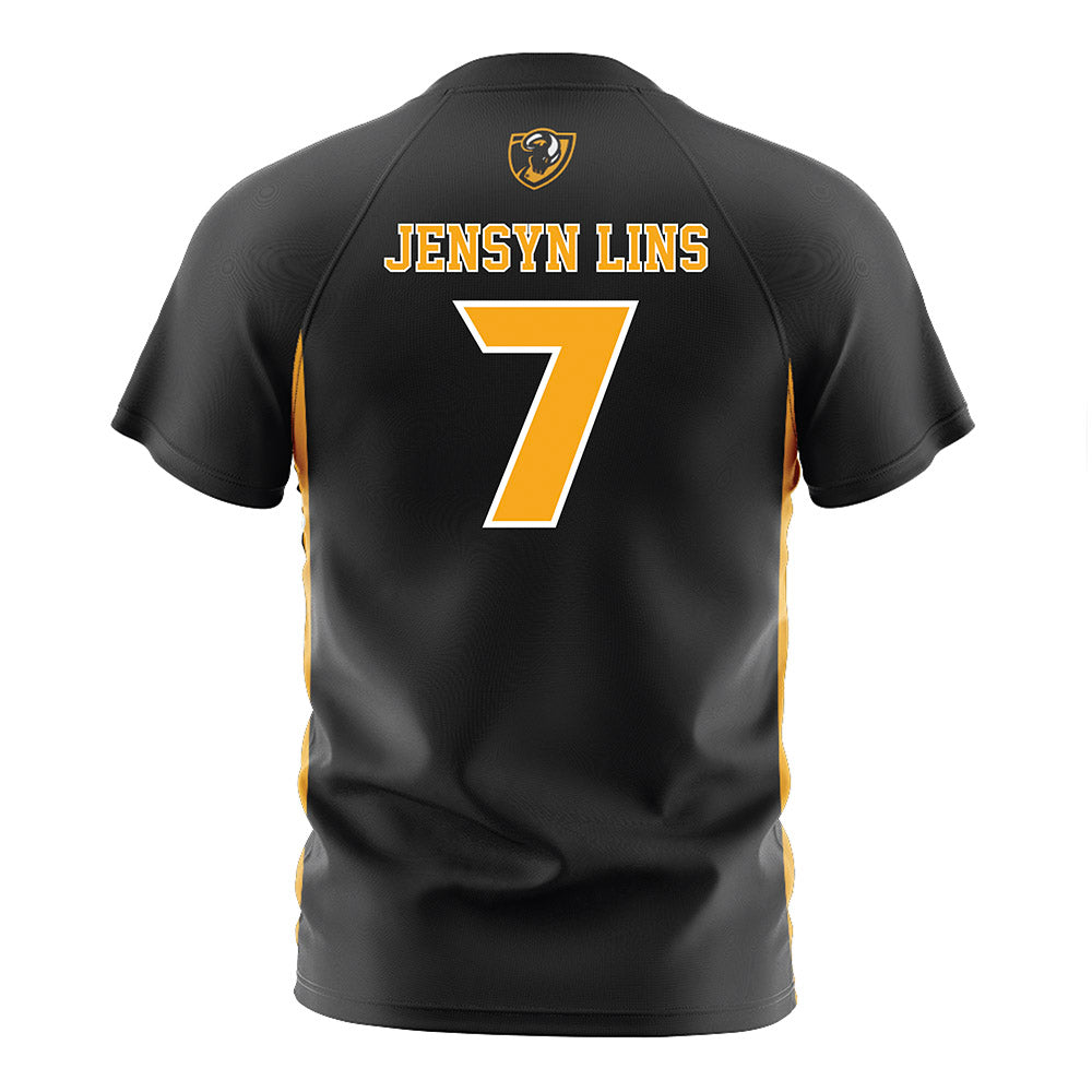 VCU - NCAA Women's Soccer : Jensyn Lins Jensyn Lins - Black Soccer Jersey-1