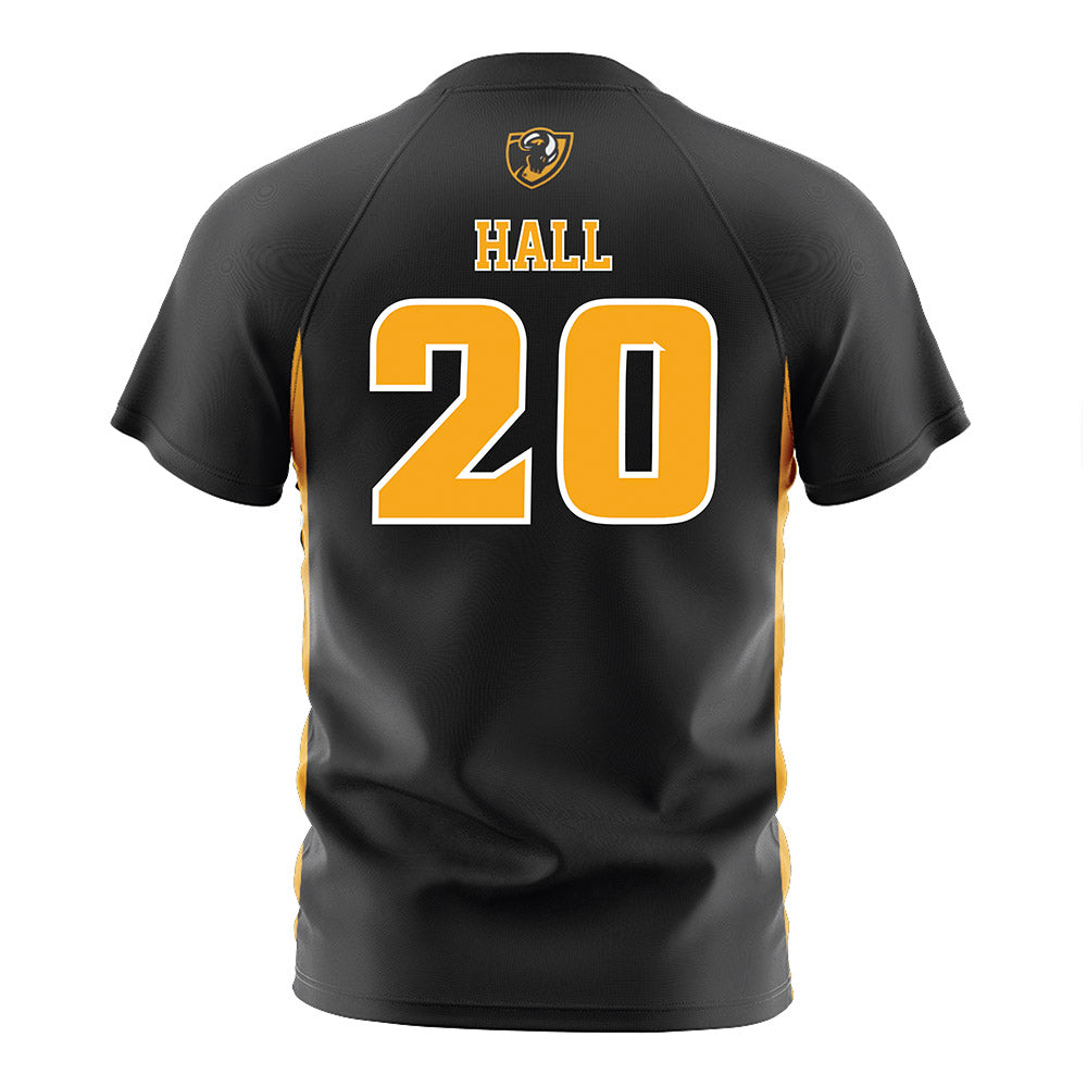 VCU - NCAA Women's Soccer : Jordyn Hall - Black Soccer Jersey-1