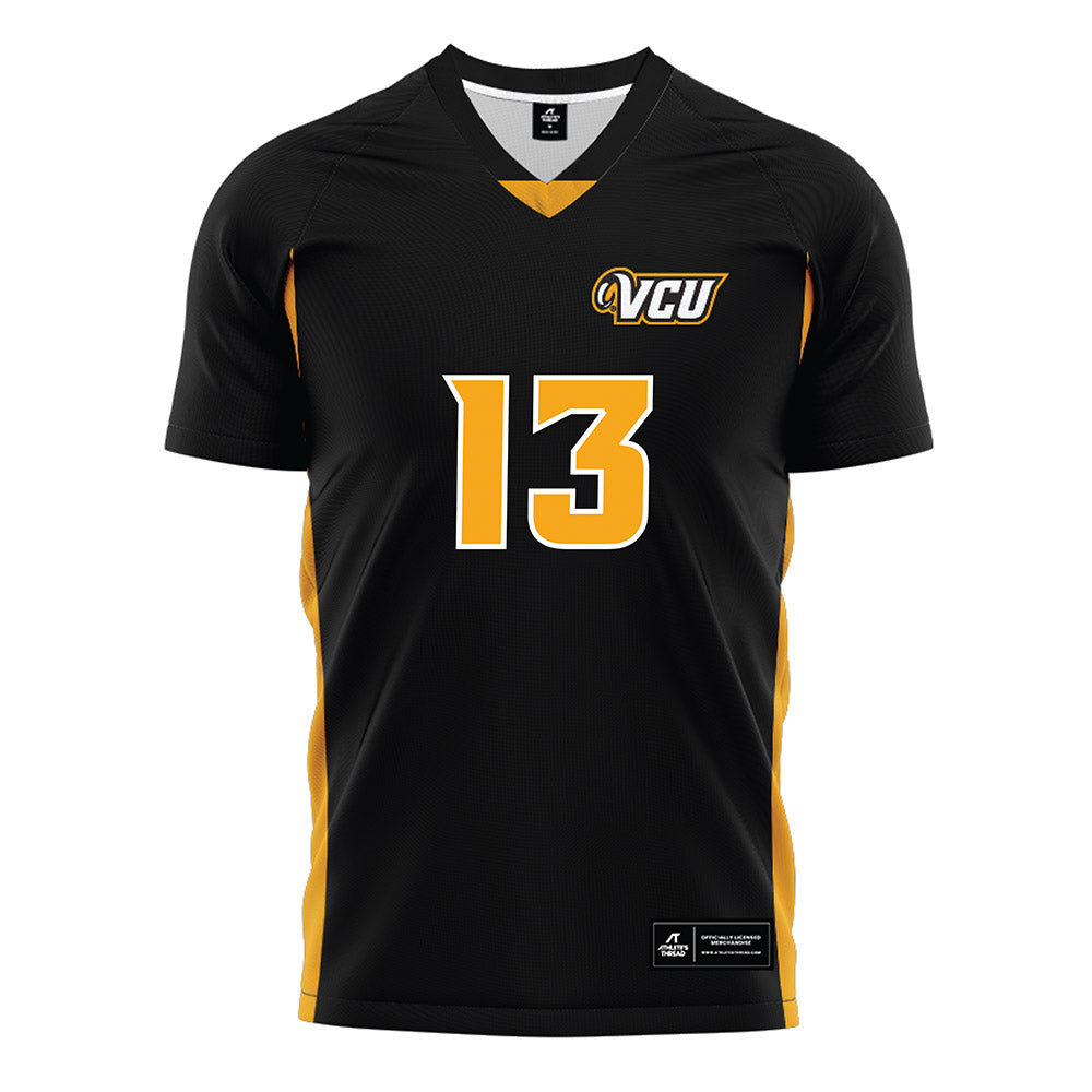 VCU - NCAA Women's Soccer : Isabelle Franklin - Black Soccer Jersey-0