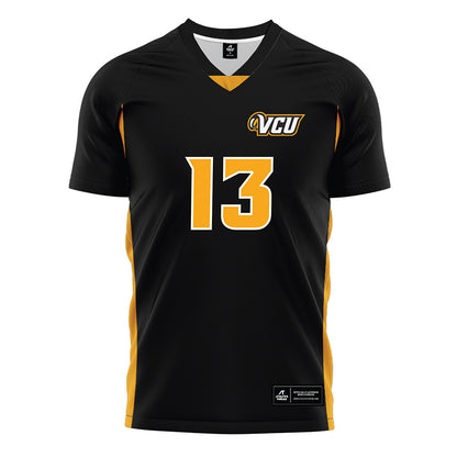 VCU - NCAA Women's Soccer : Isabelle Franklin - Black Soccer Jersey-0