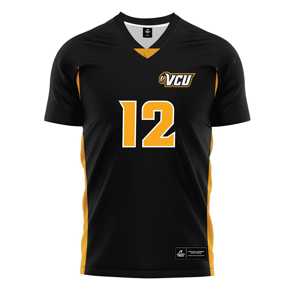 VCU - NCAA Women's Soccer : kendyl sarver - Black Soccer Jersey