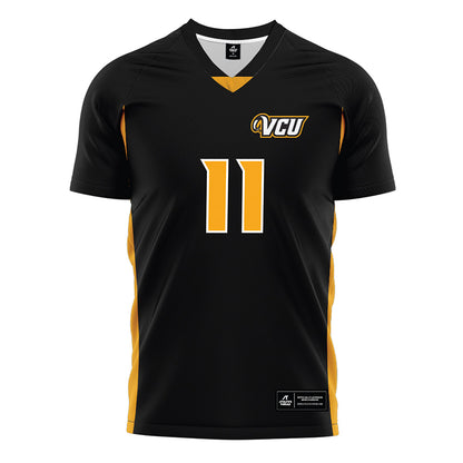 VCU - NCAA Women's Soccer : Ishpreen Marwah - Black Soccer Jersey-0