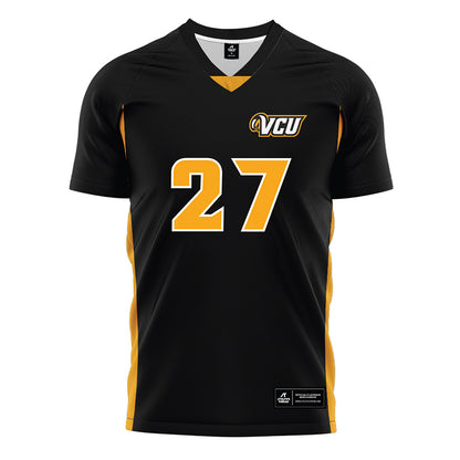 VCU - NCAA Women's Soccer : Jazmin Bailey - Black Soccer Jersey-0