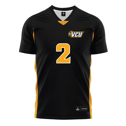 VCU - NCAA Women's Soccer : Keira McCloskey - Black Soccer Jersey-0